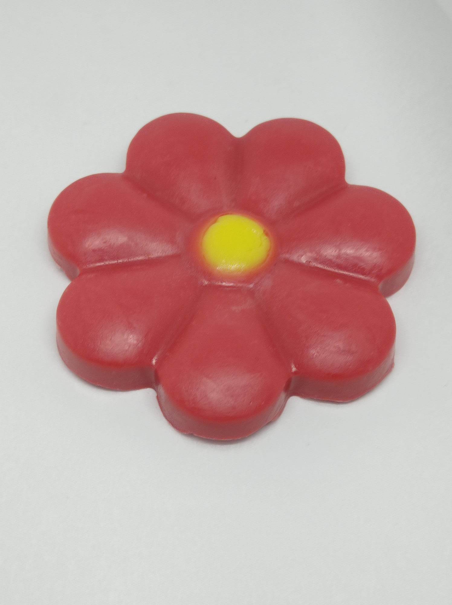Mýdlo - Květina - červená